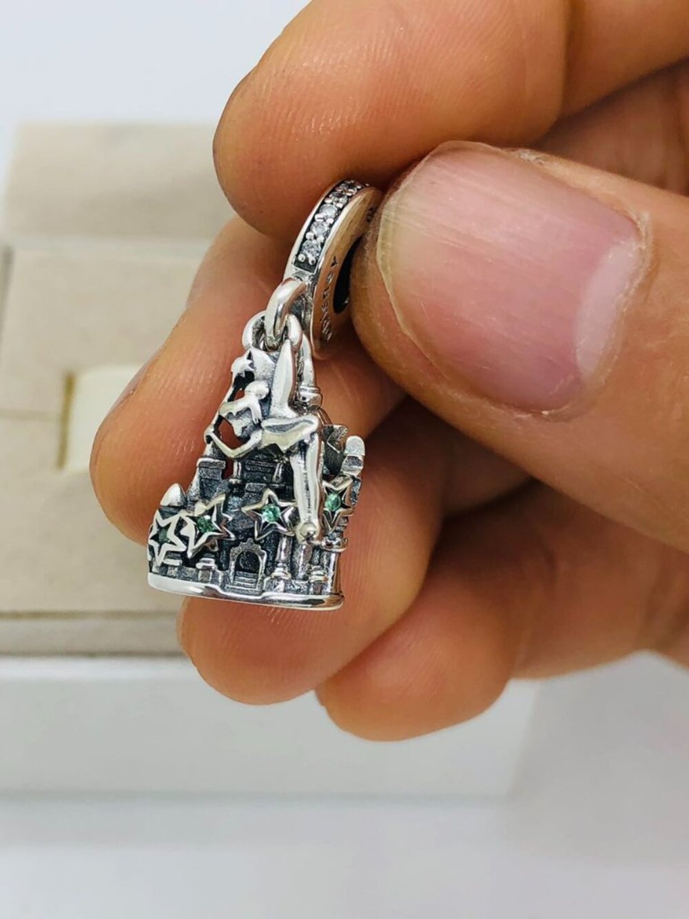 ✨🔥Pandora Disney Castle of Magical Dreams TinkerBell Charm - Picture 7 of 10